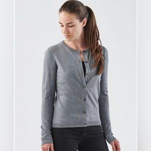 Crown and Ivy women’s size extra‎ large, classic cotton blend cardigan sweater